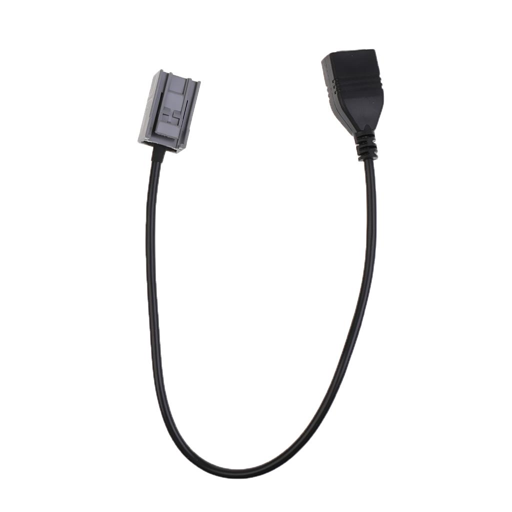 Audio Music File - อะแดปเตอร์สาย USB สำหรับระบบเครื่องเสียงรถยนต์ฮอนด้า รองรับการถ่ายโอนไฟล์และการเล่นเพลง