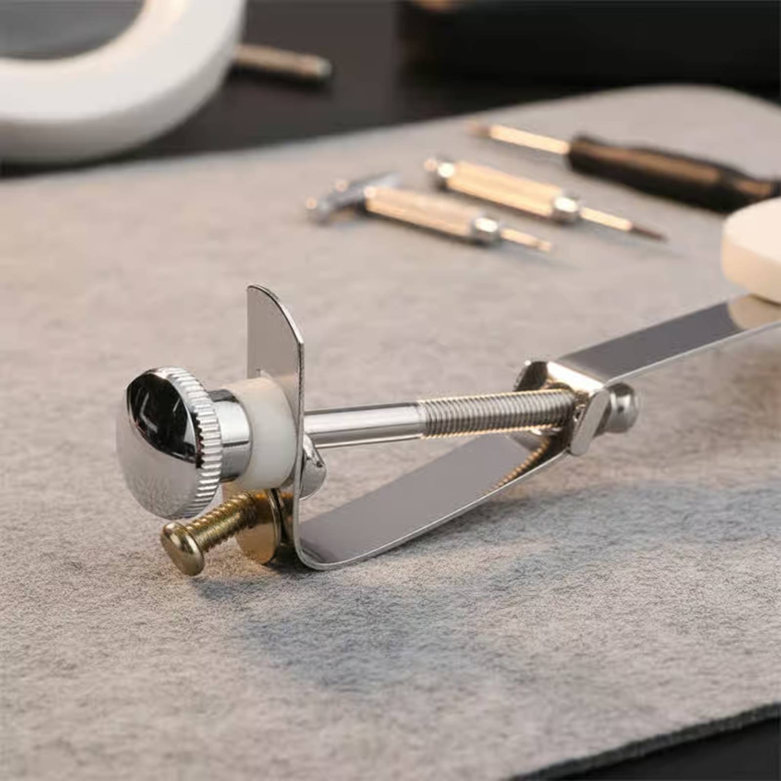 Drum Practice Pad - แผ่นลดเสียงกลองสแนร์แบบปรับแรงกดได้ อุปกรณ์เสริมสำหรับการฝึกซ้อม