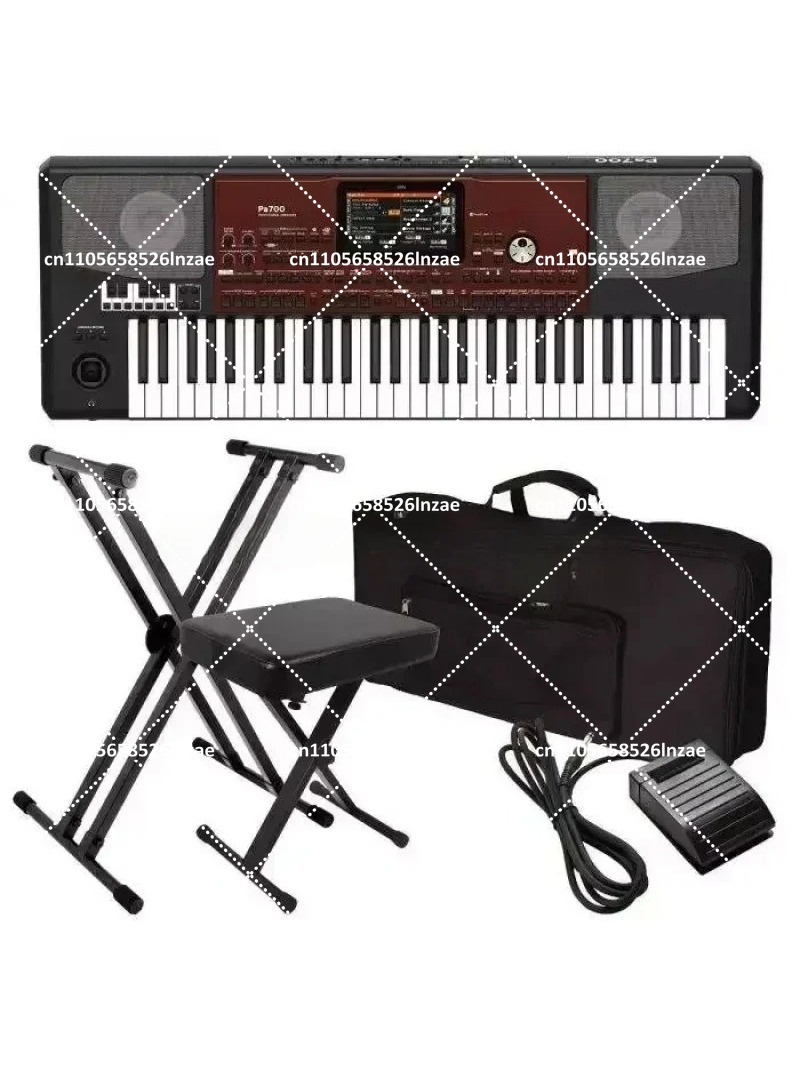 Keyboard Piano 61 Key - คีย์บอร์ดเปียโนสำหรับมืออาชีพ พร้อมหน้าจอสัมผัส เครื่องสังเคราะห์เสียงแบบพกพา 61 คีย์ สำหรับการแสดงสด