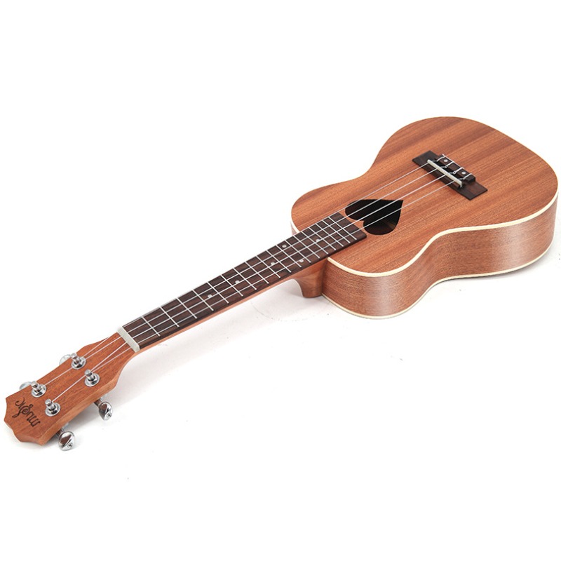 Ukulele Beginner Kit - อูคูเลเล่ขนาด 23 นิ้ว ลายหัวใจไม้ซาเปเล่ 4 สาย
