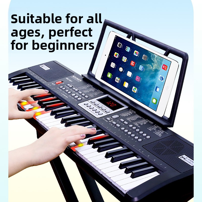คีย์บอร์ดเปียโนอิเล็กทรอนิกส์อ - Keyboard Piano 61 Key บทวิจารณ์และราคา