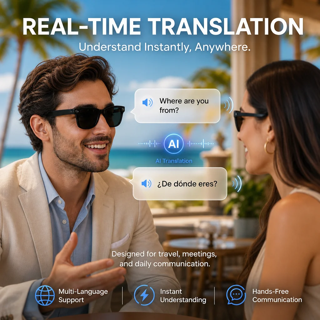 แว่นตา AI รุ่นใหม่ปี 2026 กล้อ - Audio Music To Video Ai Free บทวิจารณ์และราคา