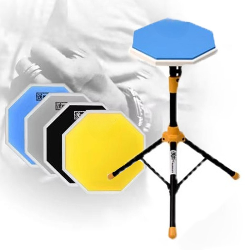 กลองเงียบขนาด 12 นิ้ว แบบพกพา  - Drum Practice Pad บทวิจารณ์และราคา