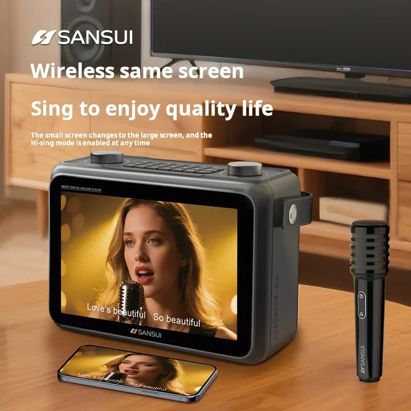 SANSUI K115 หน้าจอ LED 10.1 นิ - Audio Music To Lyrics บทวิจารณ์และราคา