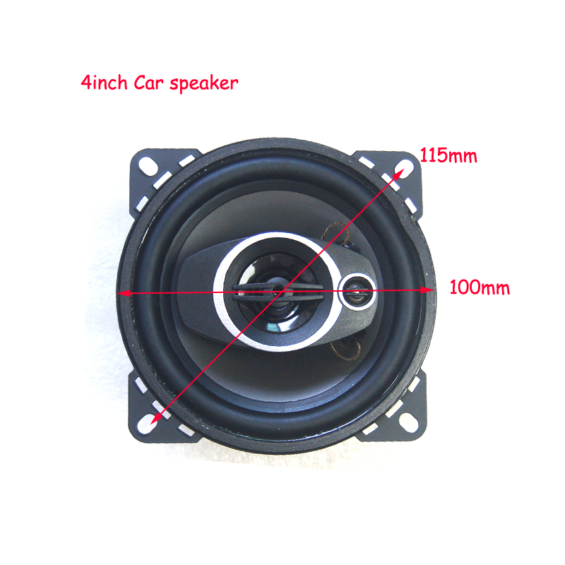 1 ชิ้น ลำโพงรถยนต์ 4 นิ้ว แบบโ - Audio Music Box บทวิจารณ์และราคา