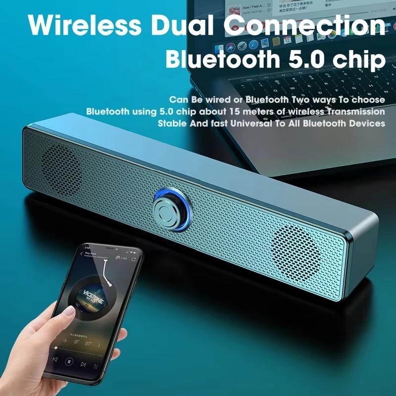 ลำโพงซาวด์บาร์สำหรับคอมพิวเตอร - Audio Music Mp3 บทวิจารณ์และราคา