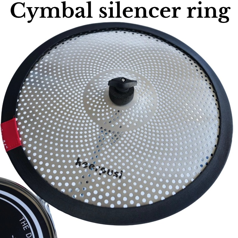 แผ่นยางรองกลอง ลดเสียง ลดแรงกร - Drum Practice Pad บทวิจารณ์และราคา