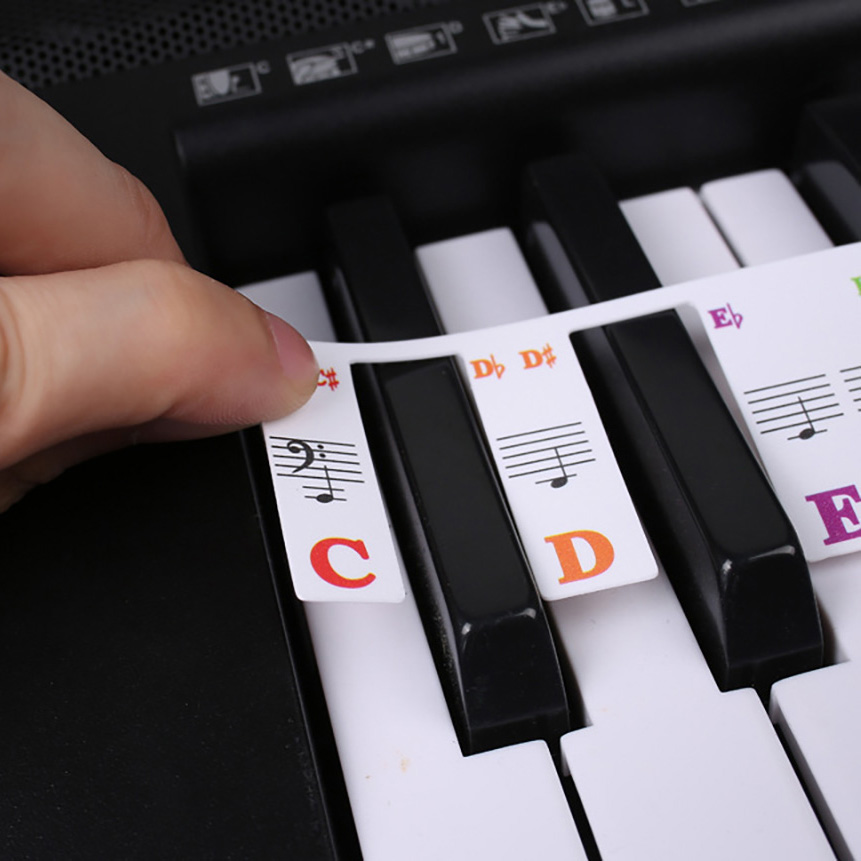 สติ๊กเกอร์แป้นพิมพ์เปียโน 88/6 - Keyboard Piano 61 Key บทวิจารณ์และราคา