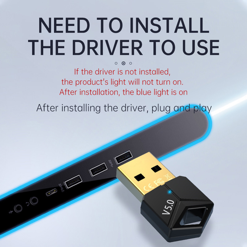 อะแดปเตอร์บลูทูธ USB 5.0 เครื่ - Audio Music File บทวิจารณ์และราคา