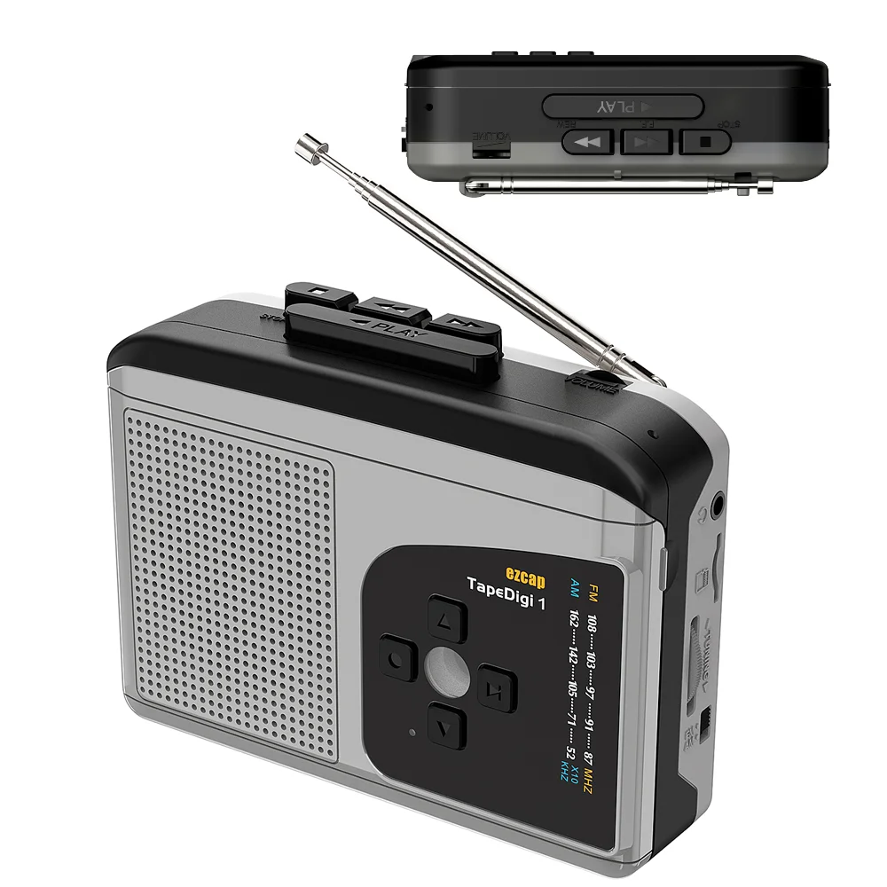 เครื่องเล่นเทปคาสเซ็ตแบบพกพา A - Audio Music Mp3 บทวิจารณ์และราคา