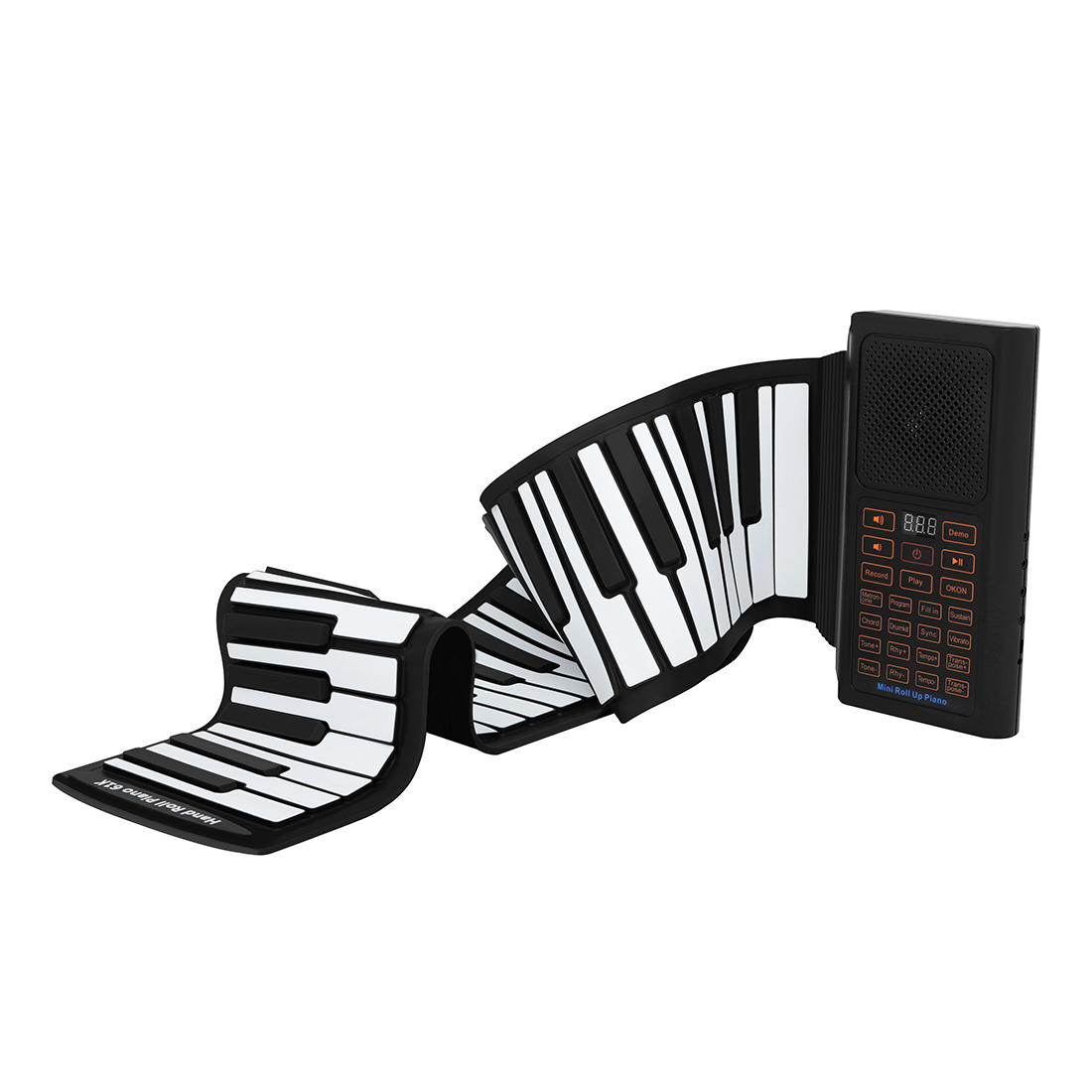 คีย์บอร์ดพกพาแบบพับได้ ซิลิโคน - Keyboard Piano 61 Key บทวิจารณ์และราคา