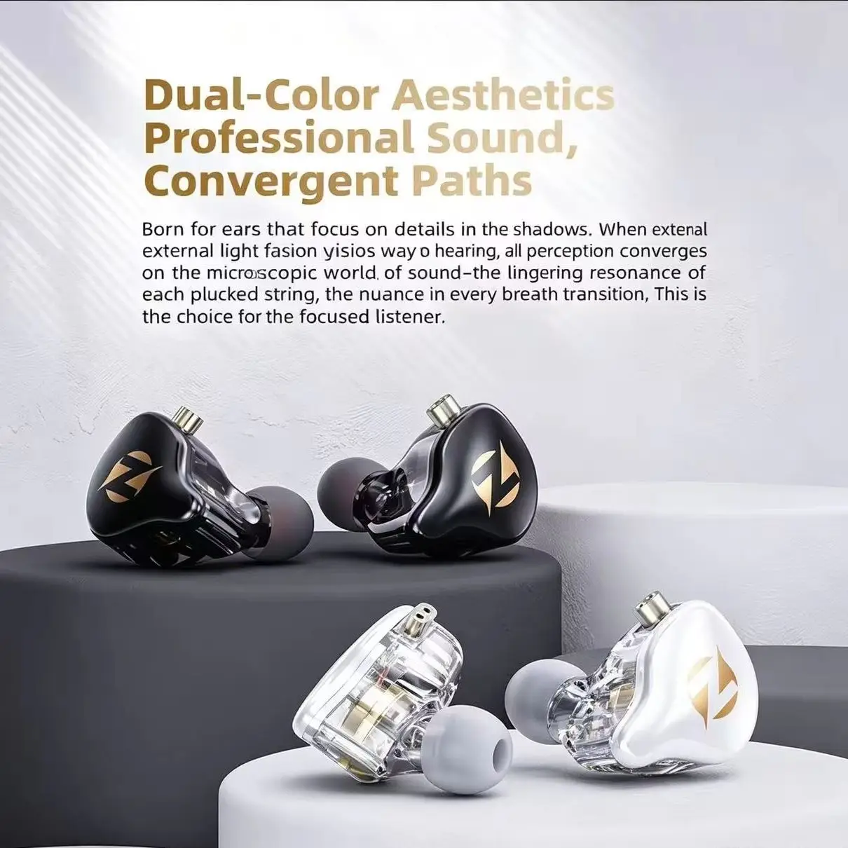 QKZ AK9 PRO หูฟังอินเอียร์พร้อ - Audio Music Edit บทวิจารณ์และราคา