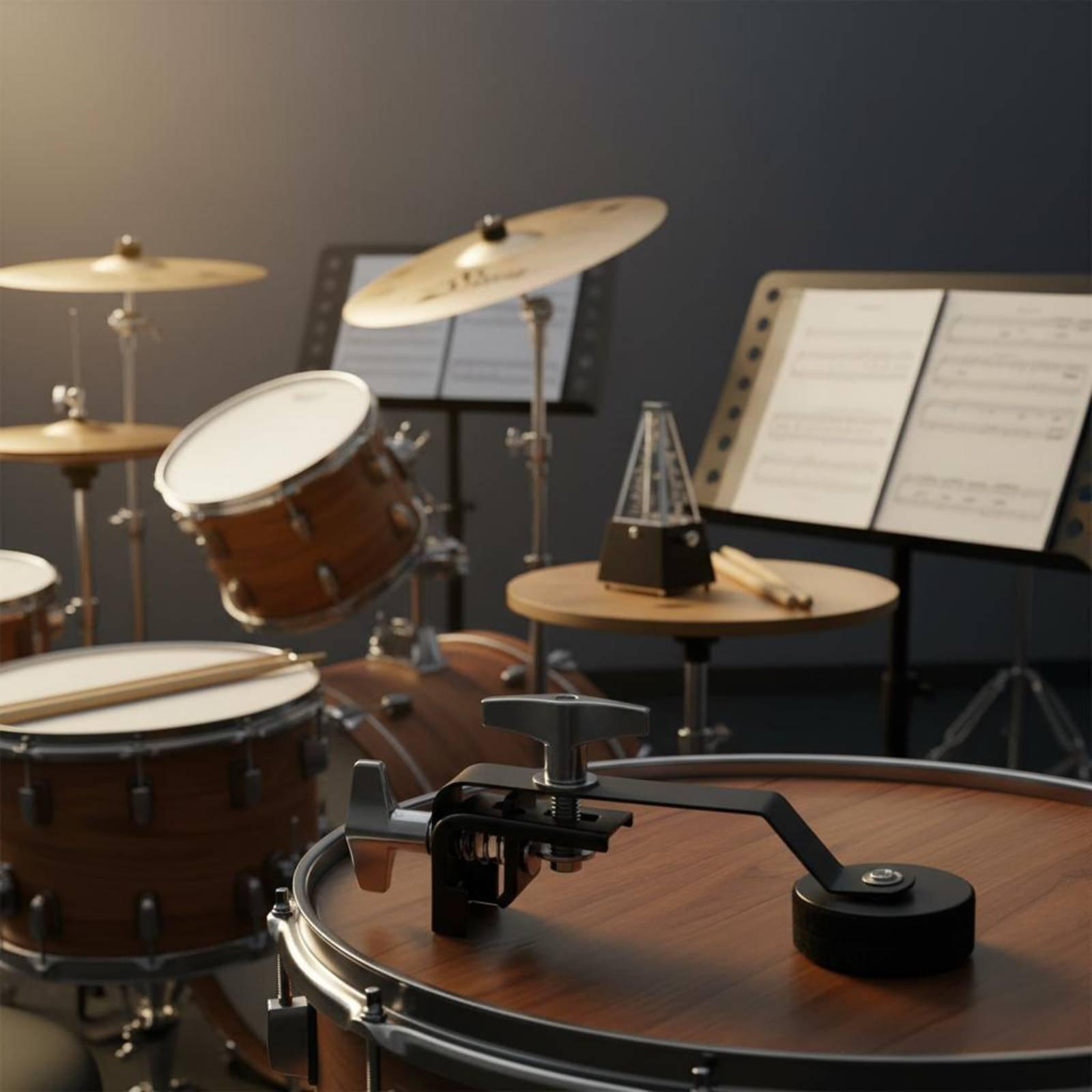 แผ่นควบคุมเสียงแบบลดเสียงสะท้อ - Drum Practice Pad บทวิจารณ์และราคา