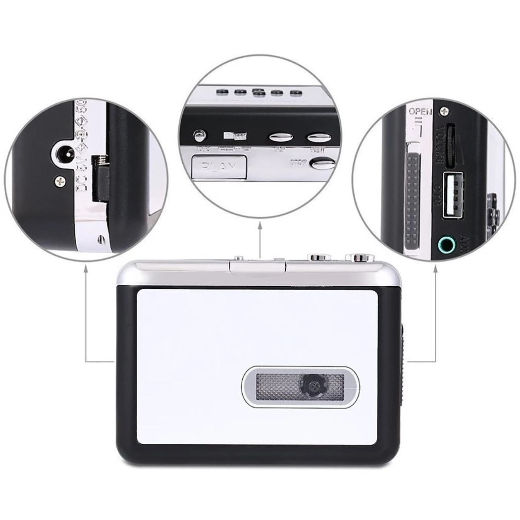 Ezcap 231 USB Cassette Tape เพ - Audio Music File บทวิจารณ์และราคา