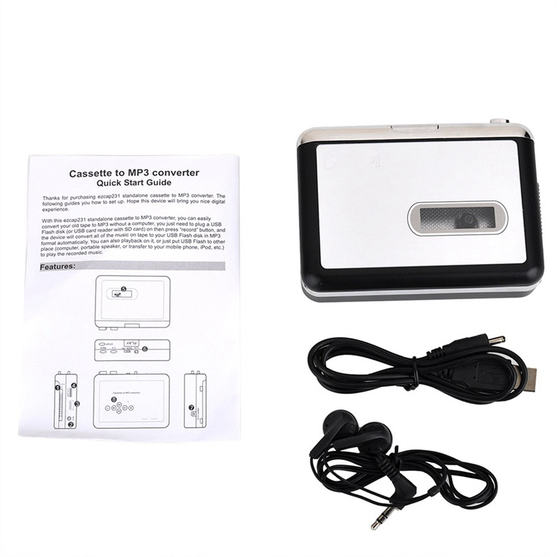 Ezcap 231 USB Cassette Tape เพ - Audio Music File บทวิจารณ์และราคา