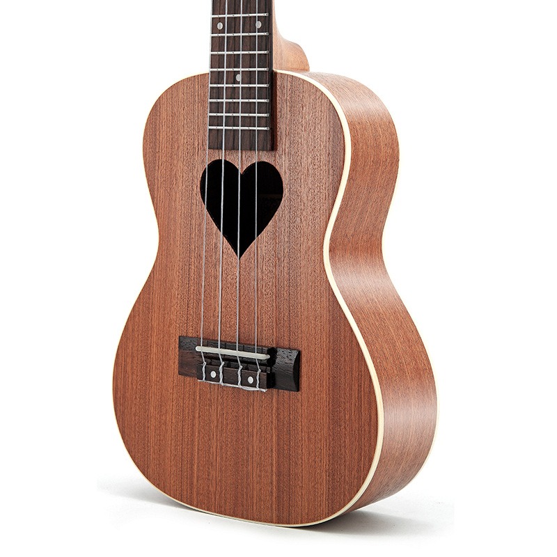 อูคูเลเล่ขนาด 23 นิ้ว ลายหัวใจ - Ukulele Beginner Kit บทวิจารณ์และราคา