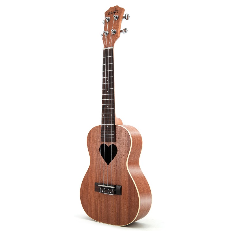 อูคูเลเล่ขนาด 23 นิ้ว ลายหัวใจ - Ukulele Beginner Kit บทวิจารณ์และราคา